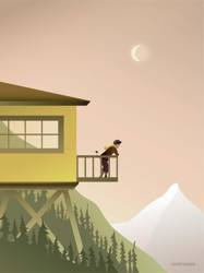 Plakat AFTERNOON THOUGHTS 50x70 ViSSEVASSE