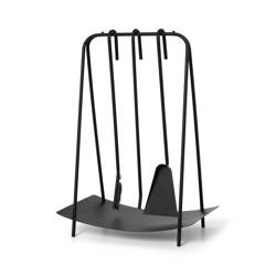 Narzędzia do kominka czarne ferm LIVING