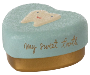 Pudełko My Tooth box niebieskie Maileg