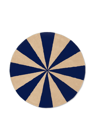 Dywan Arch Tufted 130 cm niebieski ferm LIVING