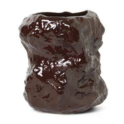 Wazon Tuck brązowy duży ferm LIVING