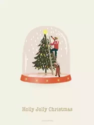 Kartka HOLLY JOLLY CHRISTMAS ViSSEVASSE
