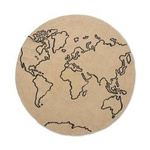 Dywan jutowy World 100 cm ferm LIVING