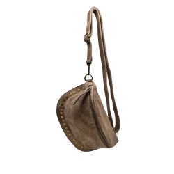 Saszetka nerka z ćwiekami Louisa lee