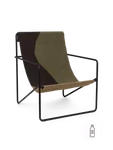 Krzesło Desert Black/Dune ferm LIVING