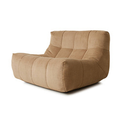 Fotel wypoczynkowy outdoor CORDUROY RIB BROWN Hk living