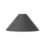 Abażur stożek czarny ferm LIVING
