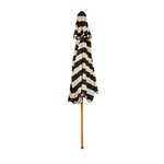 Parasol w paski, stracciatella Hk living