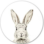 Naklejka magnetyczna Królik Ø60 Groovy Magnets