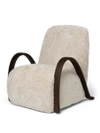 Fotel Buur Nordic Bouclé ferm LIVING