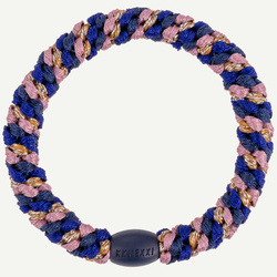 Gumka do włosów Mix Purple Pink Glitter Kknekki