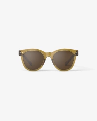 Okulary przeciwsłoneczne #N golden green IZIPIZI