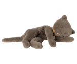 Pluszowy kotek śpiący, średni - szary Maileg