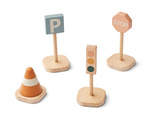 Drewniane znaki drogowe 4-pack Liewood