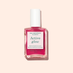 Pielęgnacyjny lakier do paznokci Active Glow Blueberry Manucurist