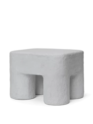 Stołek Podo biały ferm LIVING