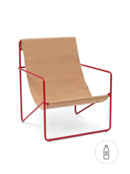 Krzesło Desert Poppy Red/Sand ferm LIVING