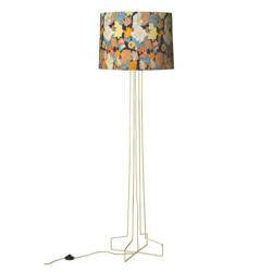 Lampa podłogowa metalowa mosiądz DORIS for HK living