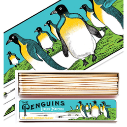 Zapałki vintage The Penguins Archivist