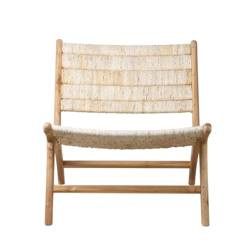 Fotel z drewna tekowego HK Living