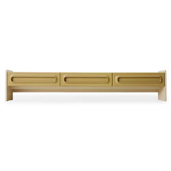 Szafka RTV Space zielona/kremowa HK Living