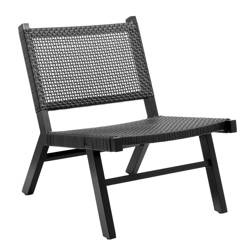 Fotel Vasai czarny Nordal